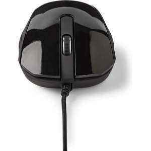 Nedis MSWD300BK Bedrade Optische Muis 1000 Dpi 3-knops Zwart
