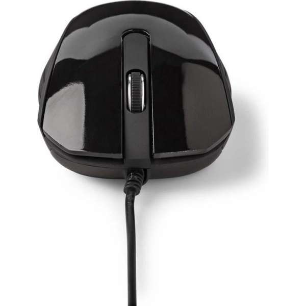 Nedis MSWD300BK Bedrade Optische Muis 1000 Dpi 3-knops Zwart Nedis MSWD300BK Bedrade Optische Muis 1000 Dpi 3-knops Zwart