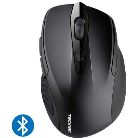 TeckNet Pro Bluetooth Draadloze Muis | 2600DPI / 5 levels - Zwart