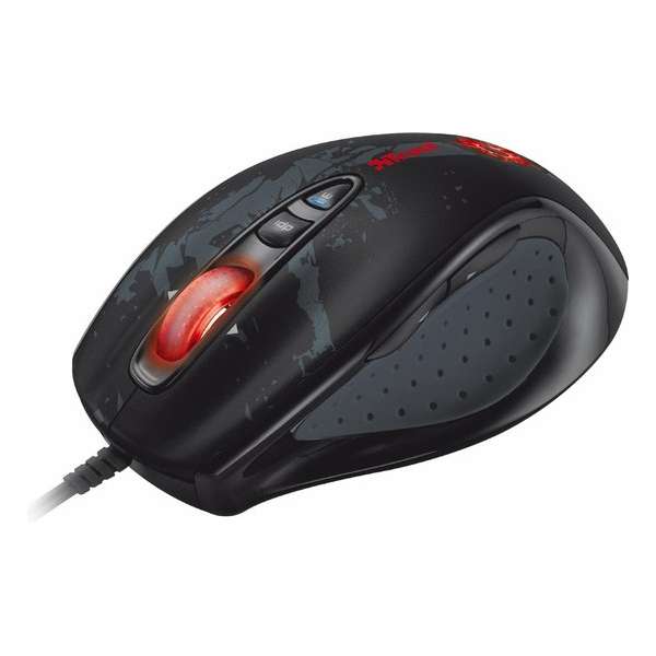 Trust Gxt 33 Laser Gaming Muis Zwart PC Trust Gxt 33 Laser Gaming Muis Zwart PC