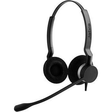 Jabra BIZ 2300 USB Microsoft Lync Duo Headset Hoofdband Zwart
