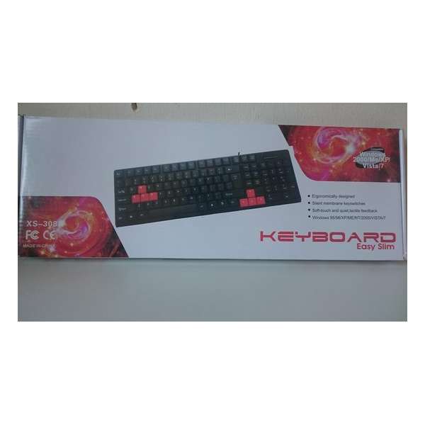 Easy Slim XS-308 | USB | Wired | Keyboard