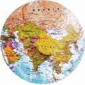 Moodadventures | Muismatten | Muismat Rond World | 20x20 | Rubber