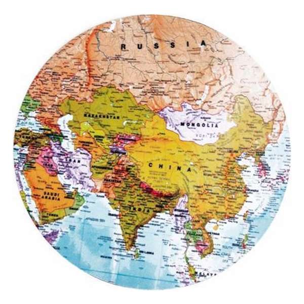 Moodadventures | Muismatten | Muismat Rond World | 20x20 | Rubber Moodadventures | Muismatten | Muismat Rond World | 20x20 | Rubber