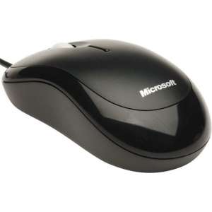 Microsoft Basic Optical - Bedrade Muis - Zwart