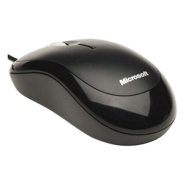 Microsoft Basic Optical - Bedrade Muis - Zwart