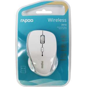 Rapoo 3910 muis RF Draadloos Optisch 1000 DPI Rechtshandig