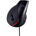 Renkforce ST-OPM890 USB muis Optisch Ergonomisch, Geïntegreerd scrollwiel Zwart