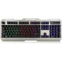 Ewent PL3310 toetsenbord USB QWERTY Amerikaans Engels Zwart, Zilver
