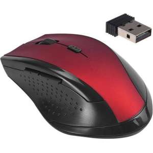 DVSE - Draadloze muis - Rood
