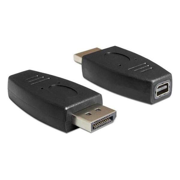 Delock - DisplayPort -  Mini DisplayPort Adapter - Zwart