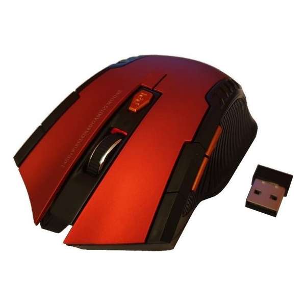 Gaming mouse wireless - Gaming muis draadloos - dpi (snelheid) aanpasbaar - 10m bereik Gaming mouse wireless - Gaming muis draadloos - dpi (snelheid) aanpasbaar - 10m bereik