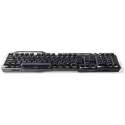Nedis Gaming Keyboard | RGB Illumination | USB 2.0 | Nordic | Metal Design