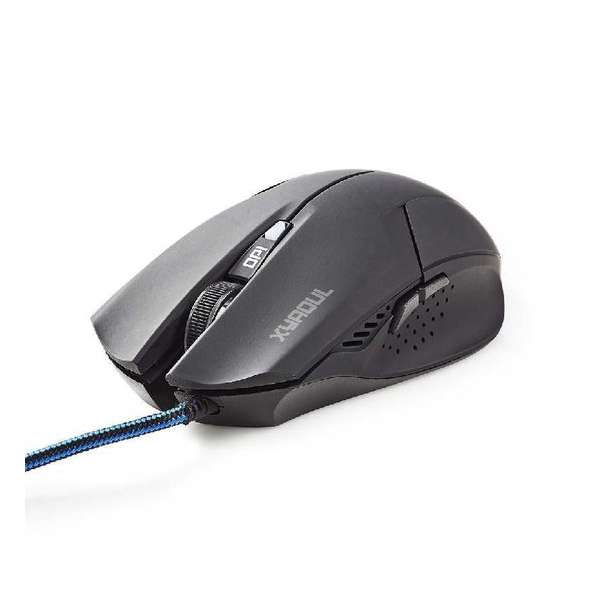 Nedis Gaming-Muis - Bedraad  - Verlicht - 1600 dpi - 6 Knoppen