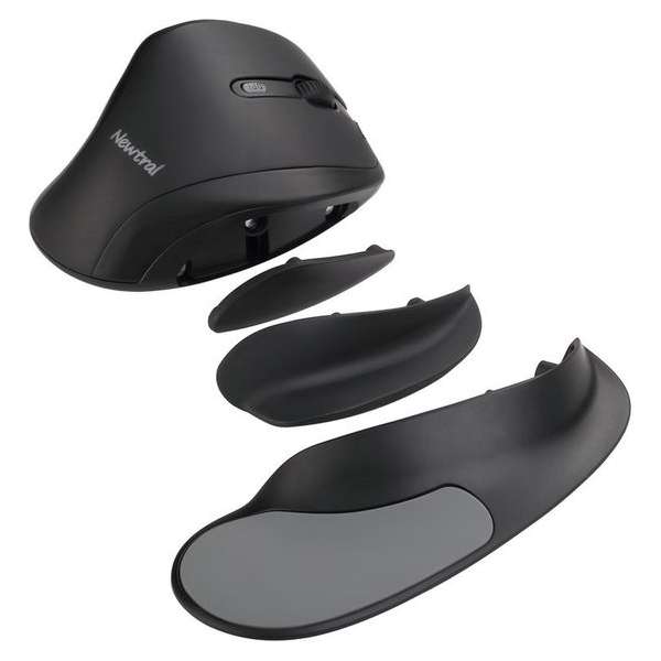 NewTral 2 Ergonomische muis large zwart