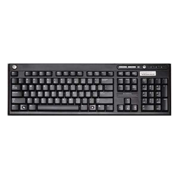 HP 697737-041 toetsenbord USB QWERTZ Duits Zwart