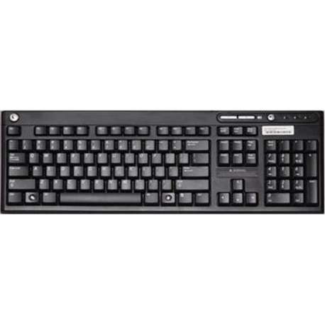 HP 697737-041 toetsenbord USB QWERTZ Duits Zwart