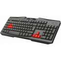 Trust Ziva IT USB QWERTY Italiaans Zwart, Rood