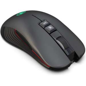 GAMING MUIS + KANTOOR MUIS - Draadloos - Oplaadbaar - Verlichting - 3600 DPI - Ergonomisch Design - Accu