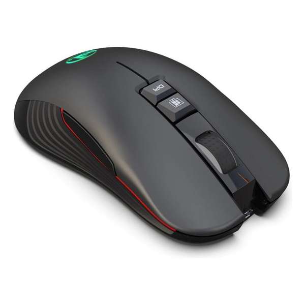 GAMING MUIS + KANTOOR MUIS - Draadloos - Oplaadbaar - Verlichting - 3600 DPI - Ergonomisch Design - Accu GAMING MUIS + KANTOOR MUIS - Draadloos - Oplaadbaar - Verlichting - 3600 DPI - Ergonomisch Design - Accu