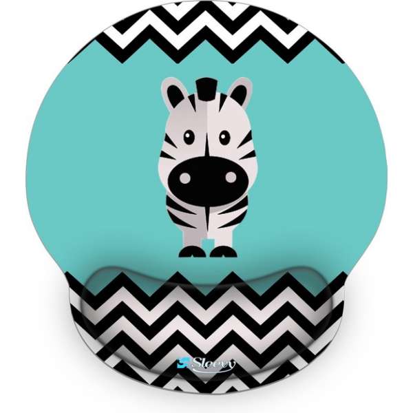Muismat polssteun kleine zebra - Sleevy
