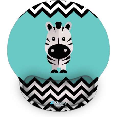 Muismat polssteun kleine zebra - Sleevy