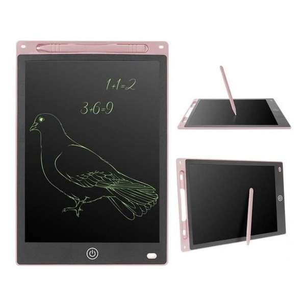 Tekentablet voor kinderen, schrijfbord met LCD scherm,Grafisch, ROZE, 10 Inch Tekentablet voor kinderen, schrijfbord met LCD scherm,Grafisch, ROZE, 10 Inch