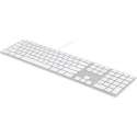 Matias MT1005AL Toetsenbord QWERTY, US, iOS Aluminium