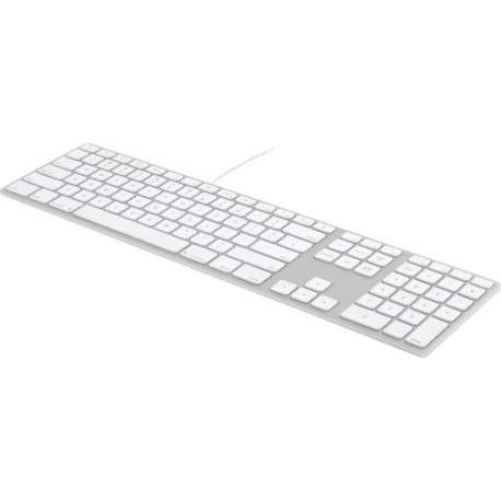 Matias MT1005AL Toetsenbord QWERTY, US, iOS Aluminium