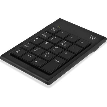 Ewent EW3102 numeriek toetsenbord USB PC/server Zwart
