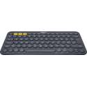 Logitech K380 toetsenbord Bluetooth QWERTY Pan Nordic Grijs
