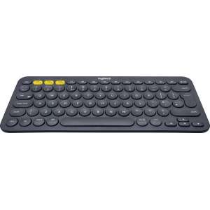 Logitech K380 toetsenbord Bluetooth QWERTY Pan Nordic Grijs