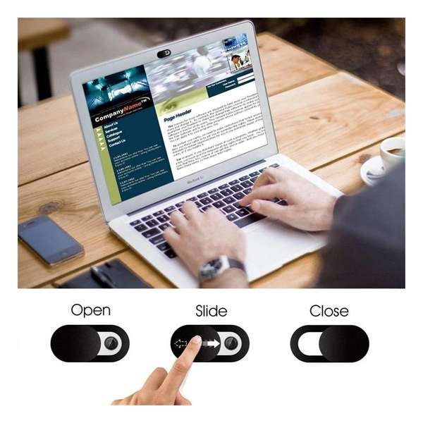 Universele Webcam Cover - Geschikt voor Smartphones/Macbook/Ipad - Ultra-thin - 3 PACK / Stuks Universele Webcam Cover - Geschikt voor Smartphones/Macbook/Ipad - Ultra-thin - 3 PACK / Stuks