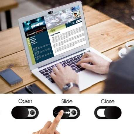 Universele Webcam Cover - Geschikt voor Smartphones/Macbook/Ipad - Ultra-thin - 3 PACK / Stuks