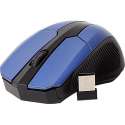Optical mouse – Draadloze muis voor de computer 2.4GHz – Blauw
