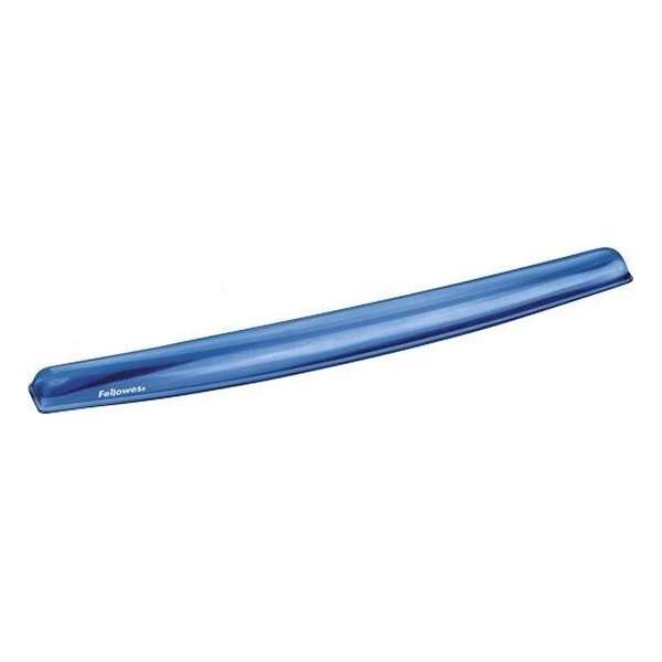 Fellowes polssteun toetsenbord Crystals gel, blauw