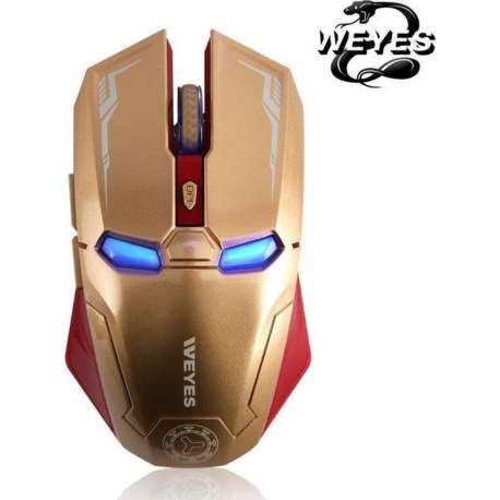 Iron Man Draadloze Gaming Muis