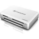 Transcend RDF8 geheugenkaartlezer USB 3.0 Wit
