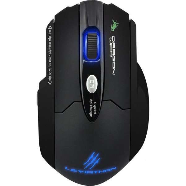 Dragon War Leviathan Gaming Laser Muis PC