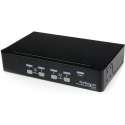 StarTech.com 4-poort Professionele VGA USB KVM-Switch met Hub