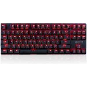 Modecom K-MC-BLADE-RED Volcano Blade UltraThin Mechanical Keyboard [USB, 87-Key, Anti-Ghost Matrix]