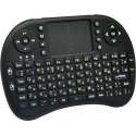 Wireless Mini draadloos toetsenbord met Airmouse   Zwart