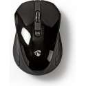 Nedis MSWS400BK muis RF Draadloos Optisch 1000 DPI Ambidextrous