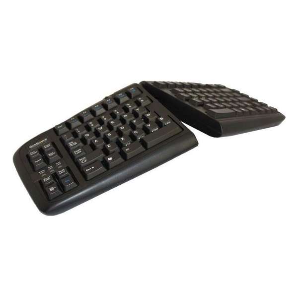 Goldtouch VS2 verstelbaar toetsenbord zwart USB