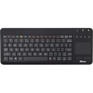 Trust Sento Smart TV toetsenbord RF Draadloos Duits Zwart