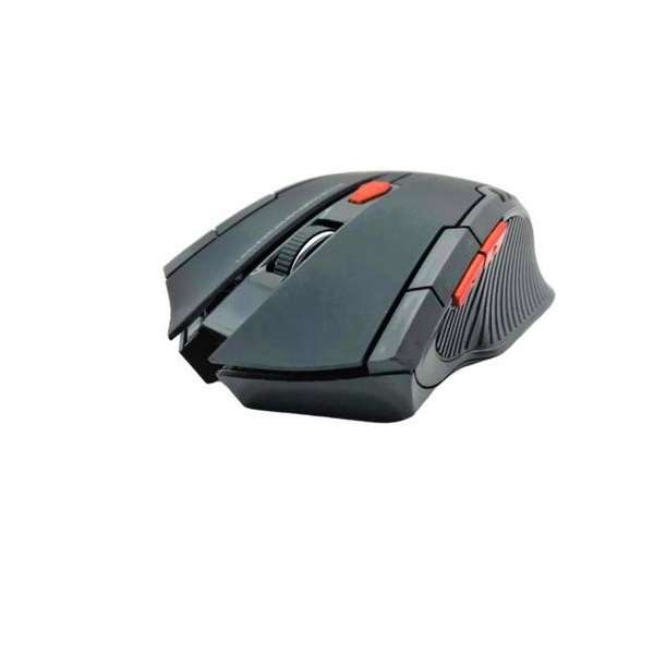 Draadloze 2.4ghz 6D Optische Mini Muis - Zwart