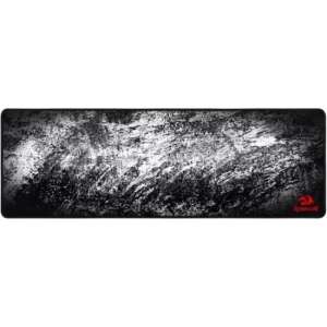 Muismat XXL-Gaming muismat-Antislip-Desktop mat-Mousepad-Zwart/wit-REDRAGON
