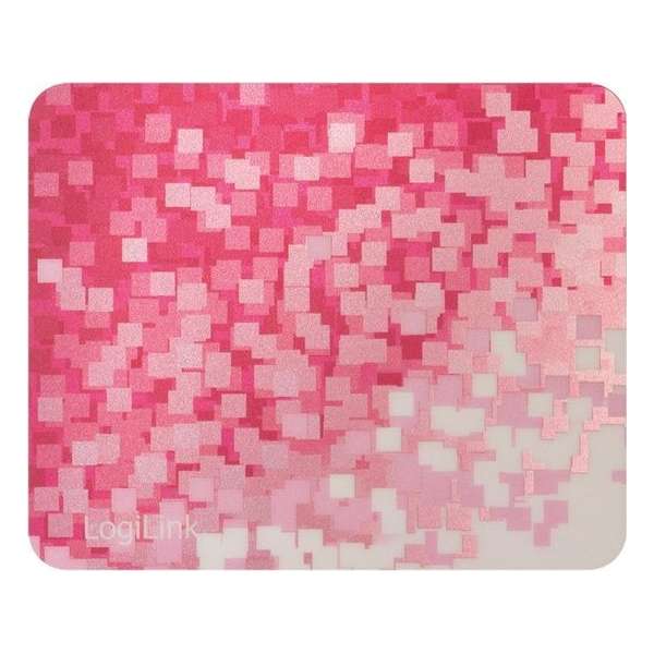 LogiLink ID0144 muismat Rood, Wit Game-muismat