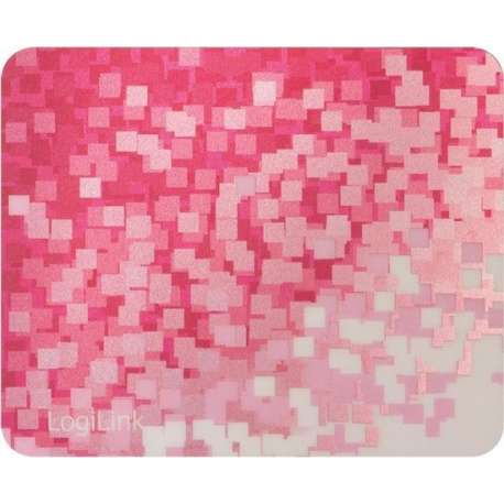 LogiLink ID0144 muismat Rood, Wit Game-muismat