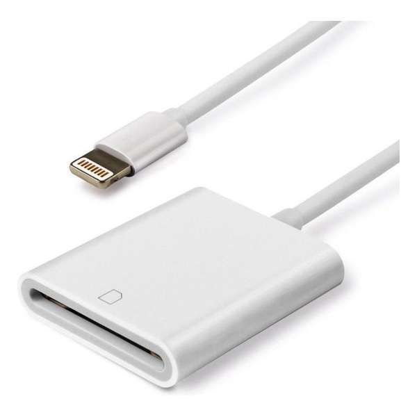 LOUZIR Lightning naar SD kaartlezer cardreader voor iPhone en iPad